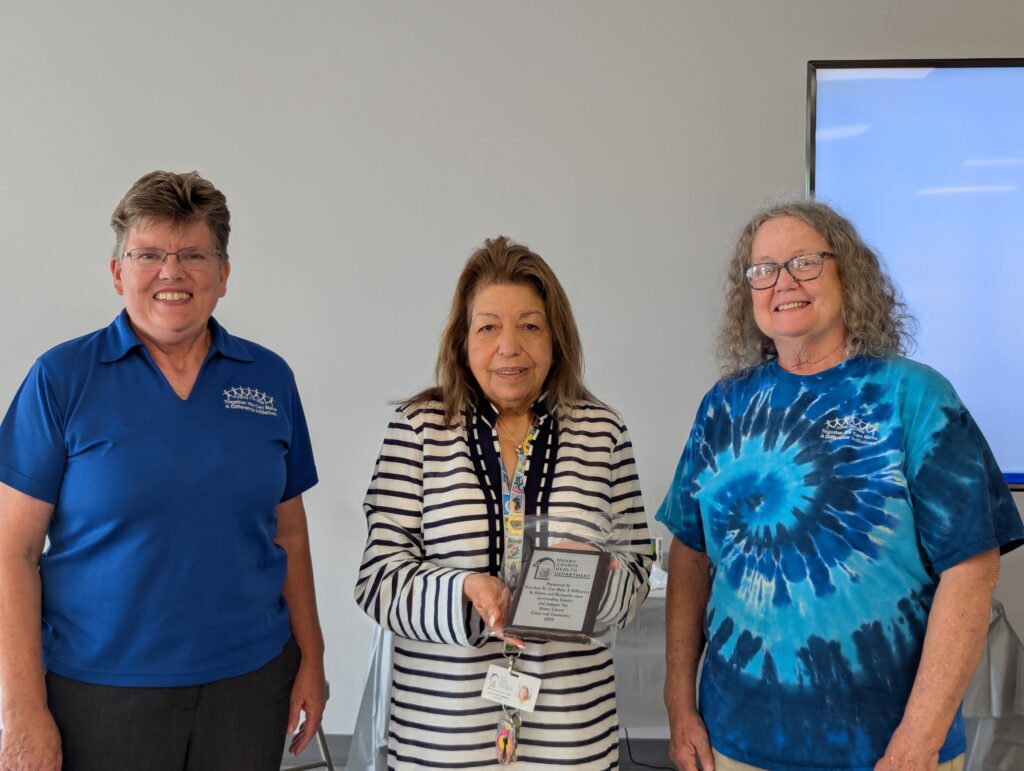 Community health worker with community partners